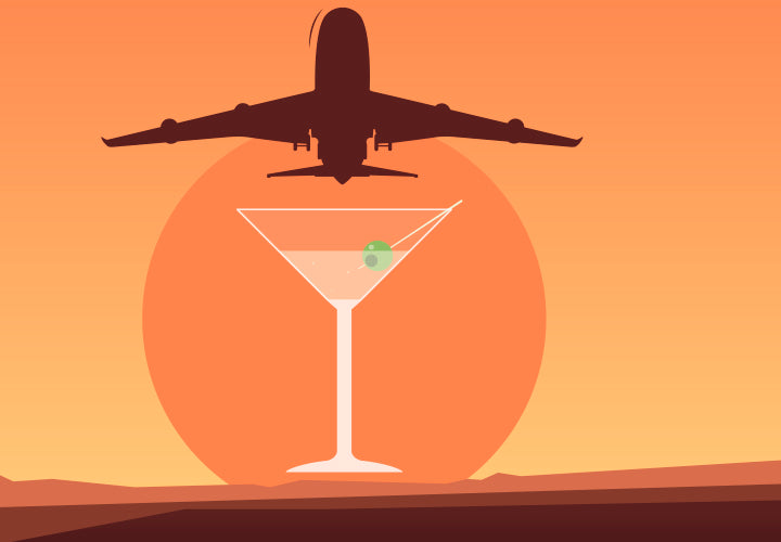 Cocktail High: Alcoholic In-Flight Beverages