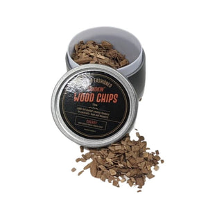 Old Fashioned Smokin' Wood Chips Tins with Überbartools
