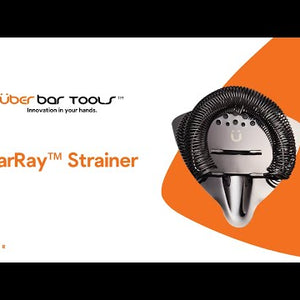 BarRay™ Bar strainer with Überbartools