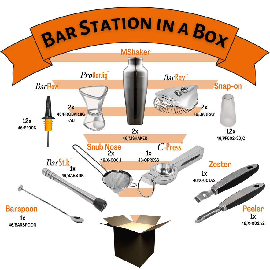 bar tools and equipments