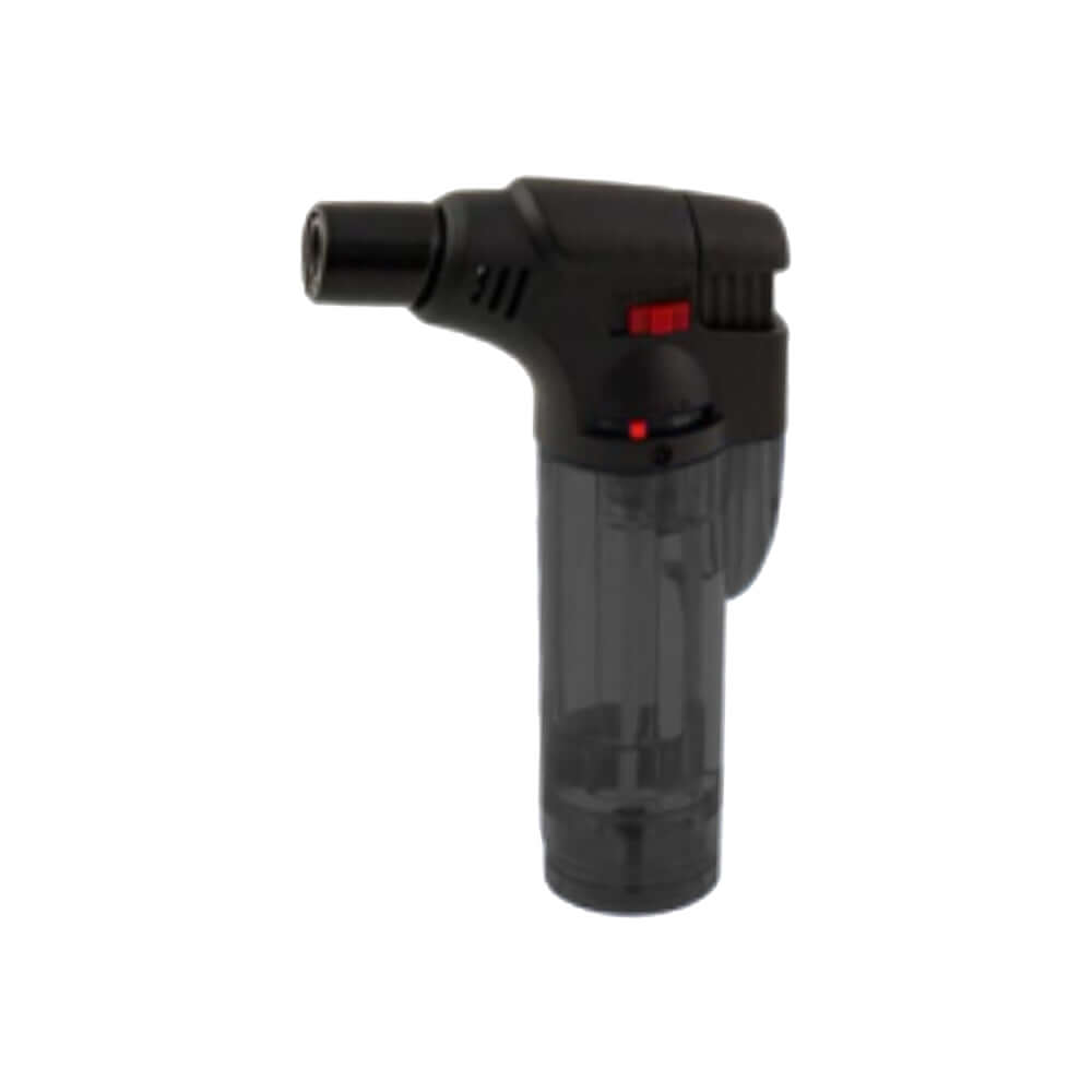 Cocktail Chimney Accessory - Butane Lighter Only - Black (No Gas)