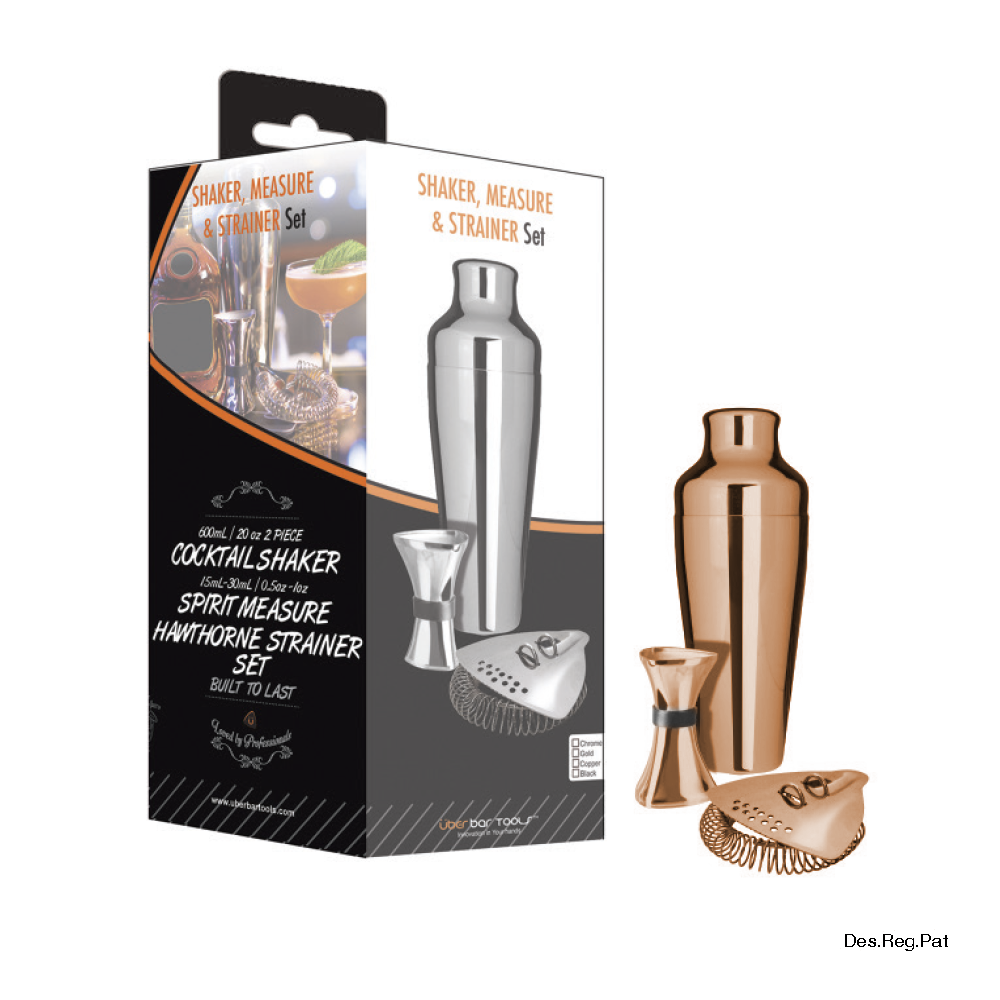 Shake Measure & Strain Pack Copper - Überbartools™
