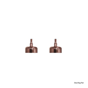 Bitters Bottle Lid Copper (2 Pack) by Uber Bar Tools | Überbartools™