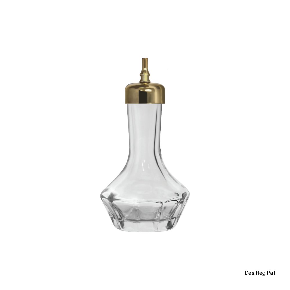 Bitters Bottle 30 mL Gold by Uber Bar Tools | Überbartools™