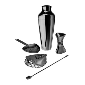 ProShaker™ Kit Platinum Black | Bartender Tools | Überbartools™